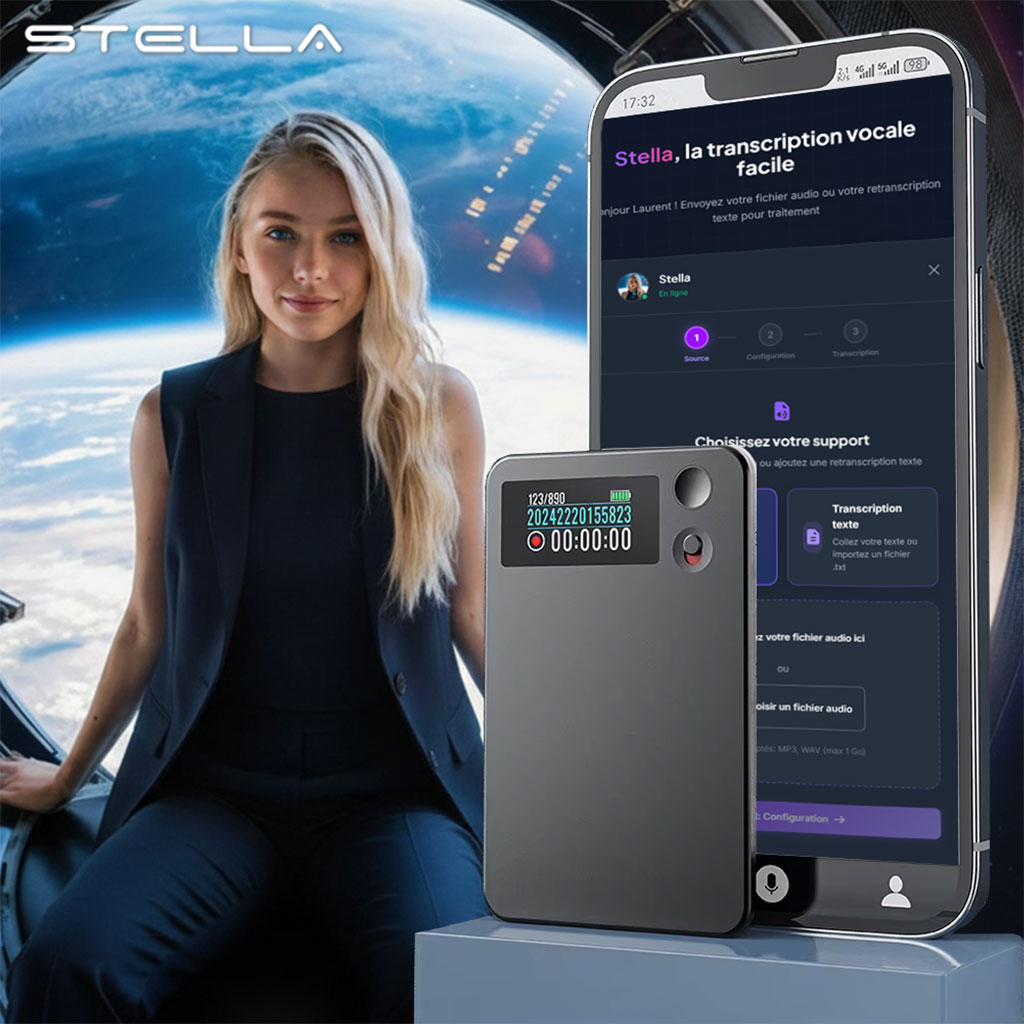 Enregistreur numérique IA STELLA