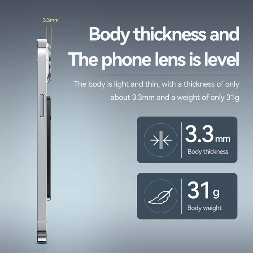 Enregistreur 3,3mm seulement